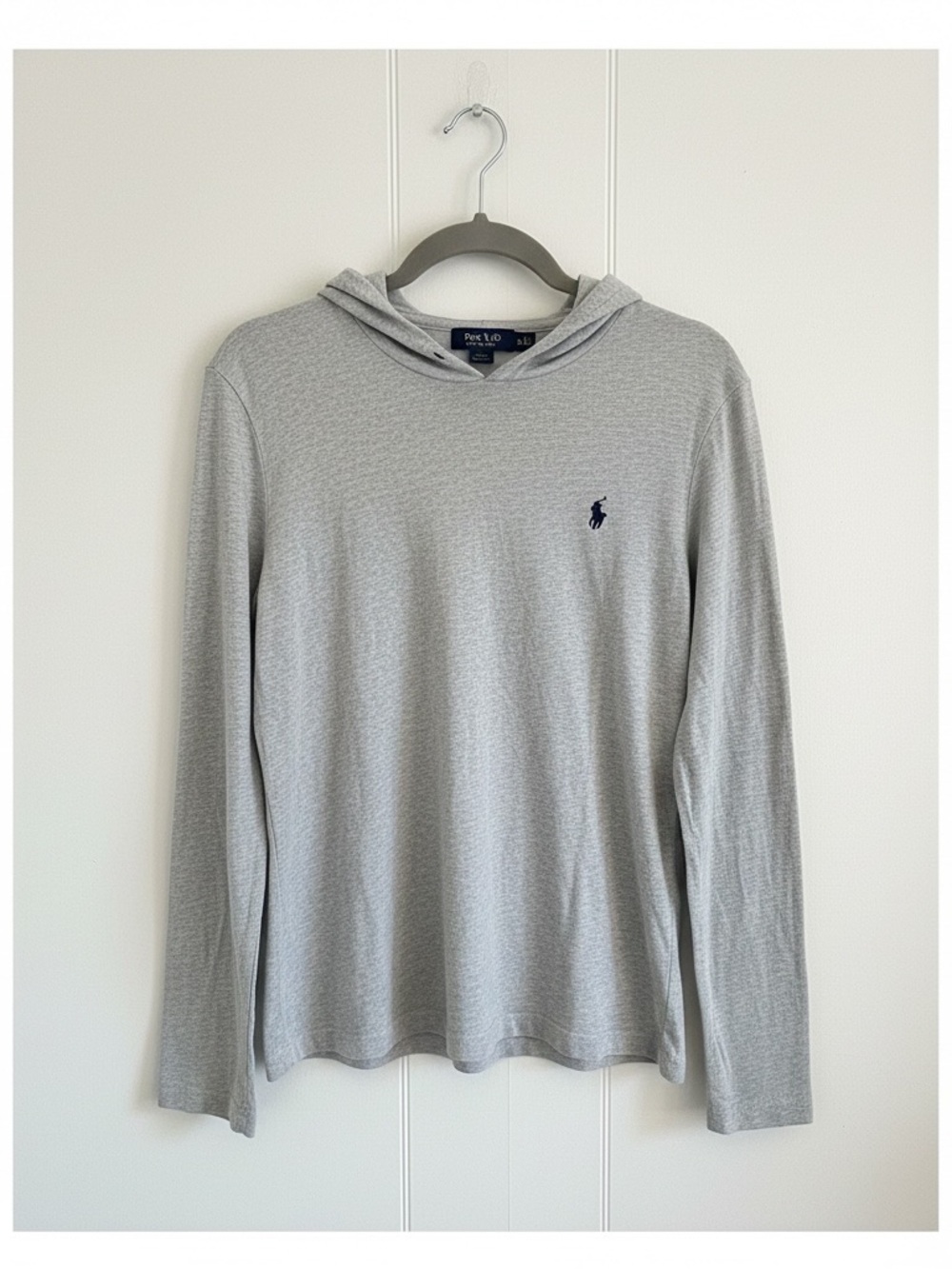 Polo Long Sleeve Hooded T-shirt